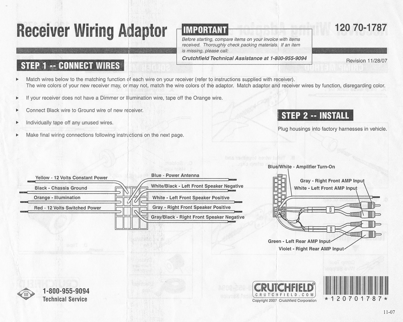 Installed aftermarket headunit, doesnt turn on.